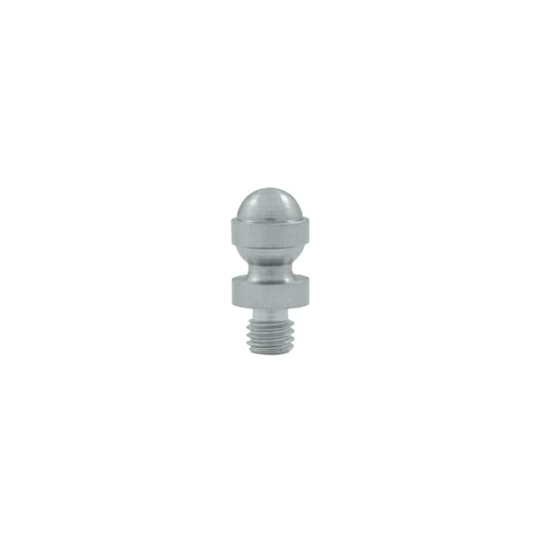 CHAT26D Acorn Tip Cabinet Finial Brushed Chrome, 10PK